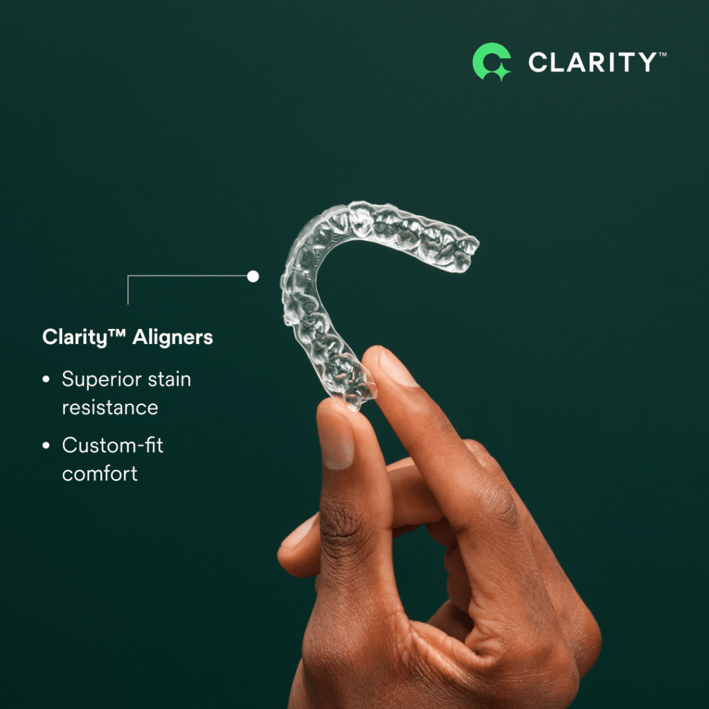 Single transparent orthodontic aligner tray | Dr. Doug Orthodontics